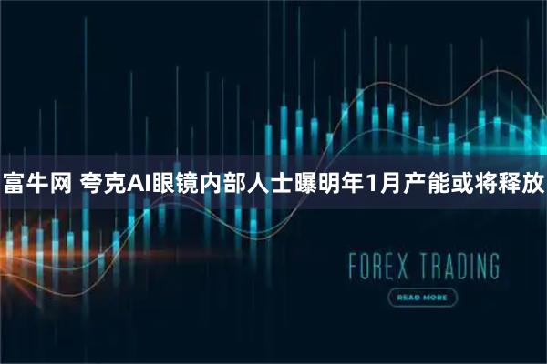 富牛网 夸克AI眼镜内部人士曝明年1月产能或将释放